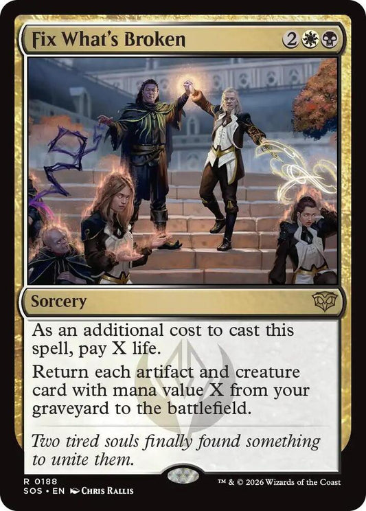 Fix What's Broken 188 (Secrets of Strixhaven)  - Foil