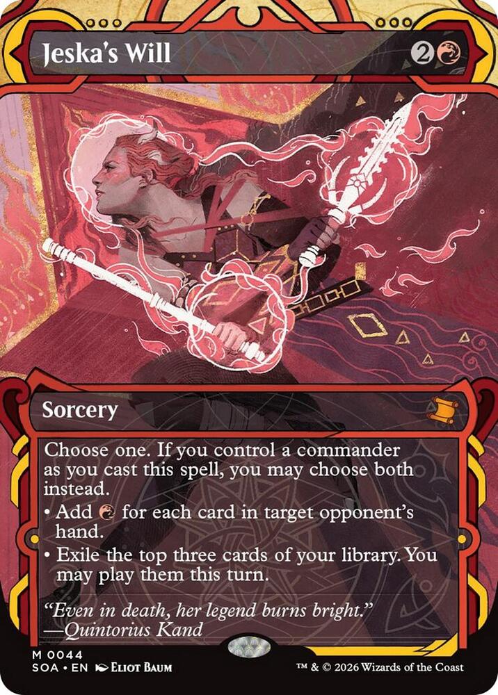 Jeska's Will 44 (Secrets of Strixhaven: Mystical Archive)  - Foil