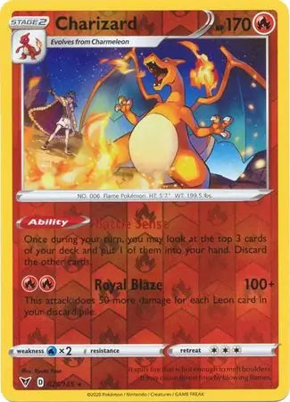 Charizard 025/185 (SWSH04: Vivid Voltage)  - Reverse Holofoil