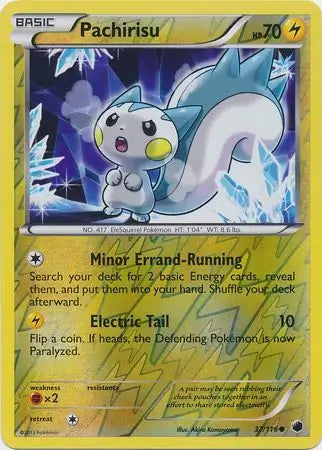 Pachirisu 37/116 (Plasma Freeze)  - Reverse Holofoil
