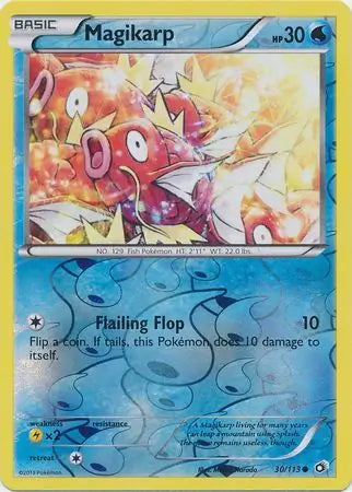 Magikarp 30/113 (Legendary Treasures)  - Reverse Holofoil