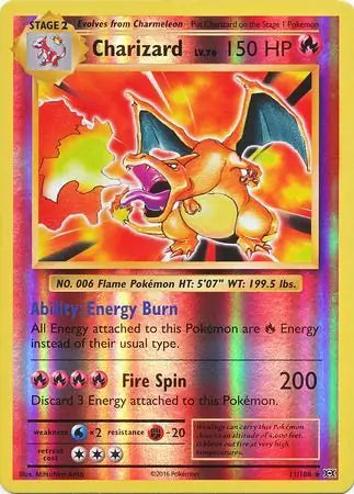 Charizard 11/108 (XY - Evolutions)  - Reverse Holofoil