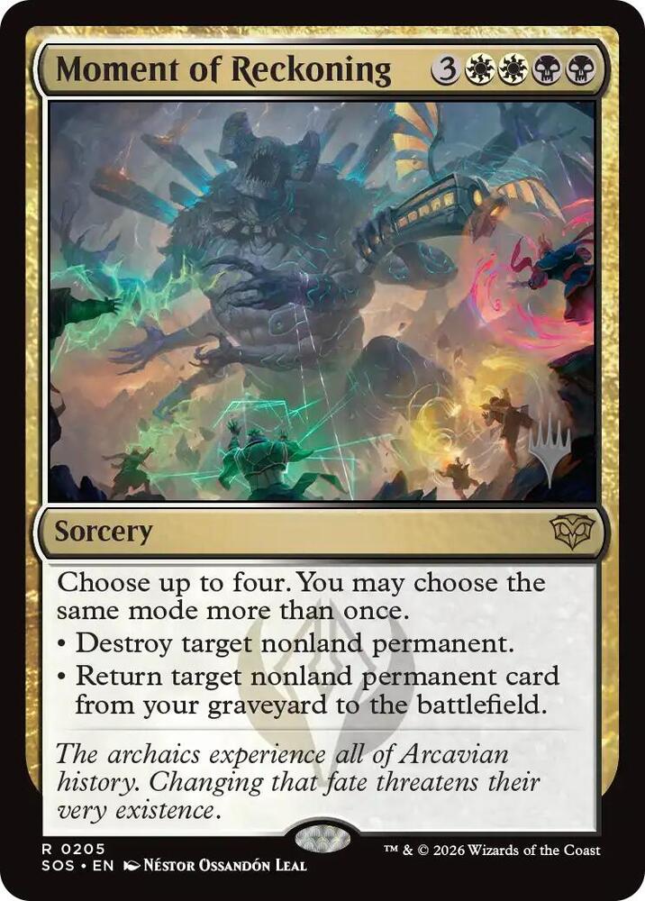 Moment of Reckoning 205 (Promo Pack: Secrets of Strixhaven) 