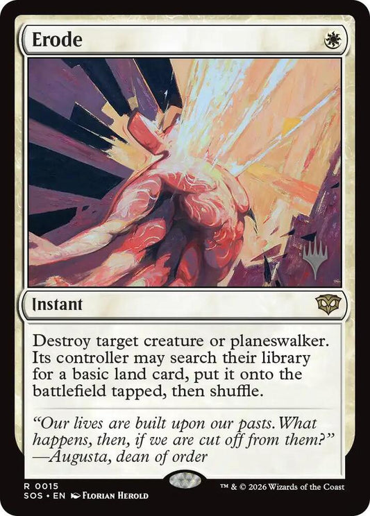 Erode 15 (Promo Pack: Secrets of Strixhaven)  - Foil