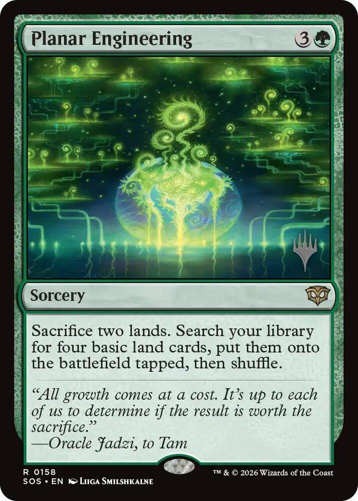 Planar Engineering 158 (Promo Pack: Secrets of Strixhaven) 