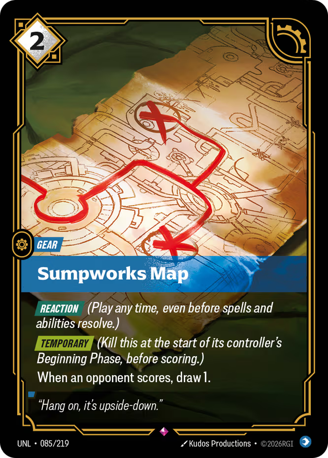 Sumpworks Map 085/219 (Unleashed)  - Foil