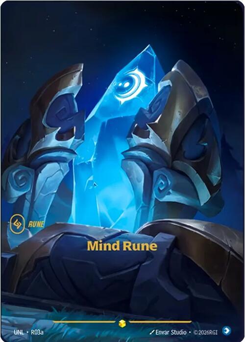 Mind Rune R03a (Unleashed)  - Foil