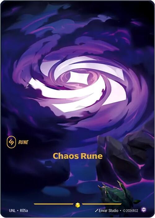 Chaos Rune R05a (Unleashed)  - Foil