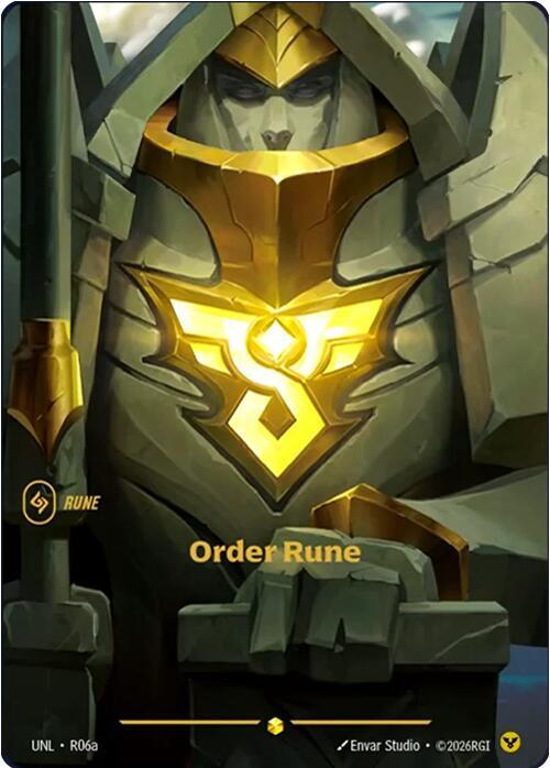 Order Rune R06a (Unleashed)  - Foil