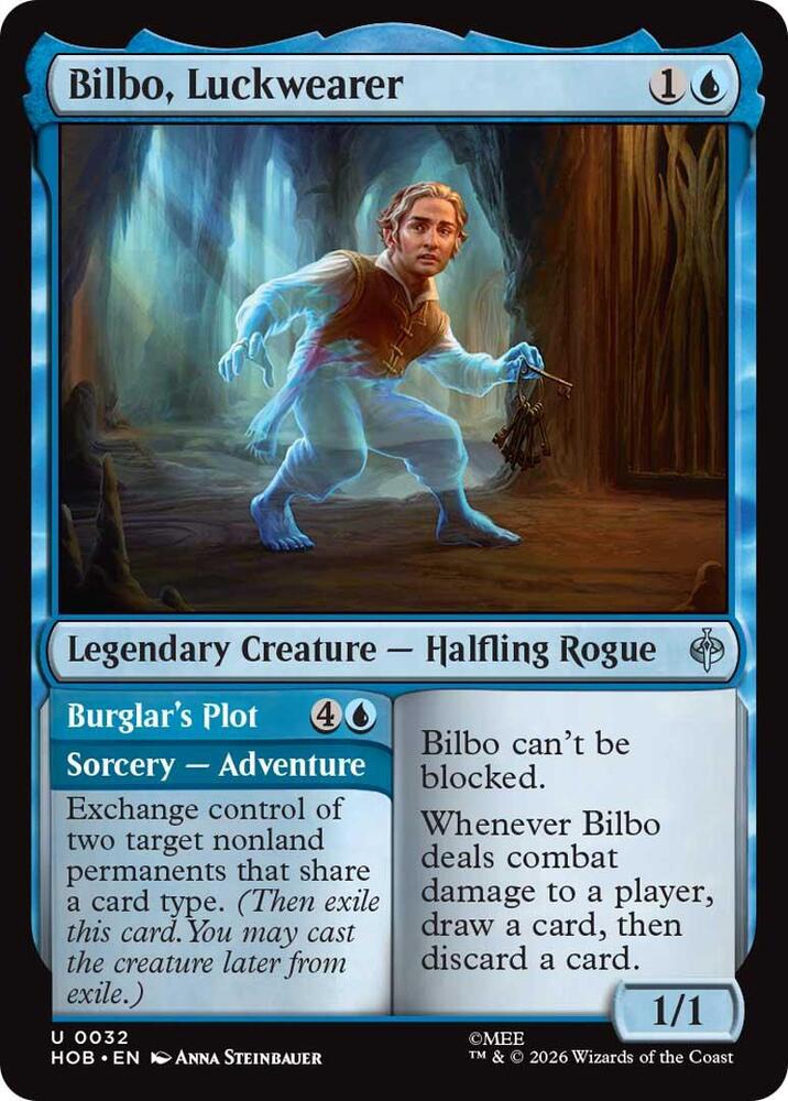 Bilbo, Luckwearer // Burglar's Plot 32 (The Hobbit) 