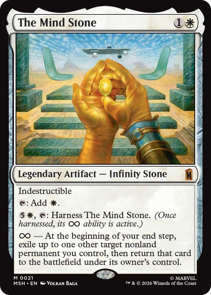 The Mind Stone 21 (Marvel Super Heroes)  - Foil