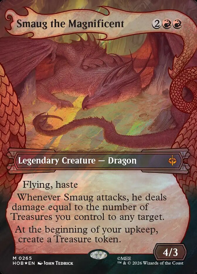 Smaug the Magnificent 265 (The Hobbit)  - Showcase Surge Foil
