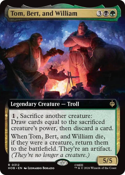Tom, Bert, and William 312 (The Hobbit)  - Extended Art