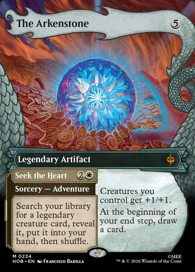 The Arkenstone // Seek the Heart 234 (The Hobbit)  - Showcase Foil
