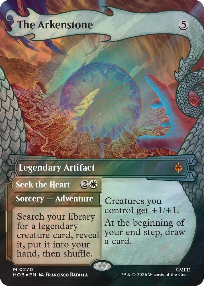 The Arkenstone // Seek the Heart 270 (The Hobbit)  - Showcase Surge Foil