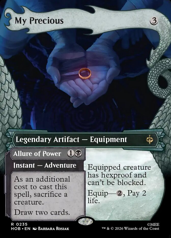 My Precious // Allure of Power 235 (The Hobbit)  - Showcase Foil