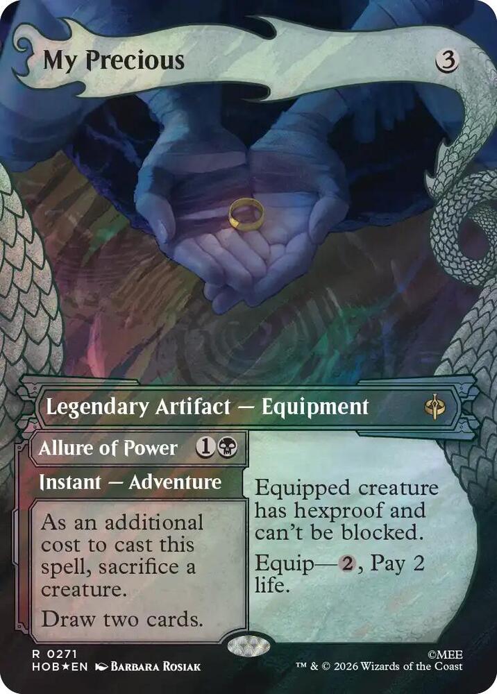 My Precious // Allure of Power 271 (The Hobbit)  - Showcase Surge Foil