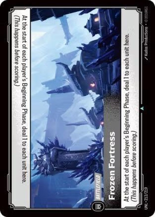 Frozen Fortress 212/219 (Unleashed)  - Foil