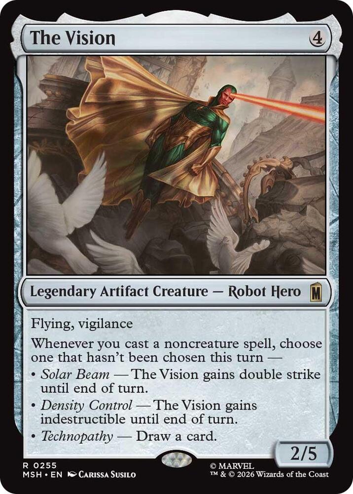 The Vision 255 (Marvel Super Heroes)  - Foil