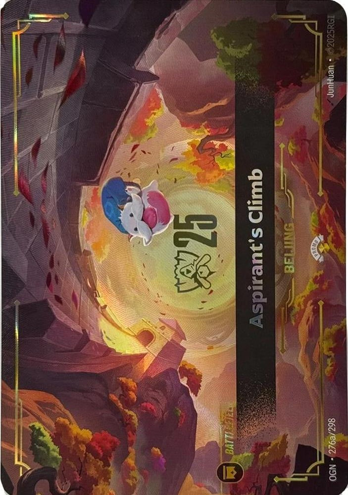 Aspirant's Climb 276a/298 (Riftbound Promotional Cards)  - Foil
