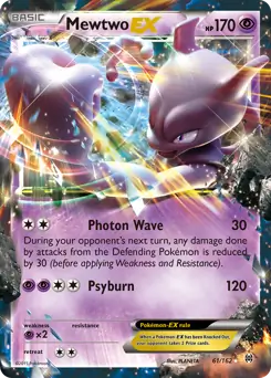 Mewtwo EX 61/162 (XY - BREAKthrough)  - Holofoil