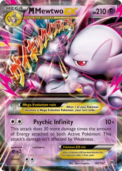 M Mewtwo EX 64/162 (XY - BREAKthrough)  - Holofoil
