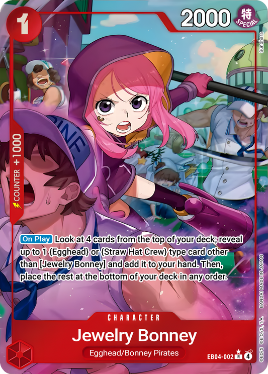 Jewelry Bonney EB04-002 (Adventure on Kami's Island)  - Alternate Art Foil