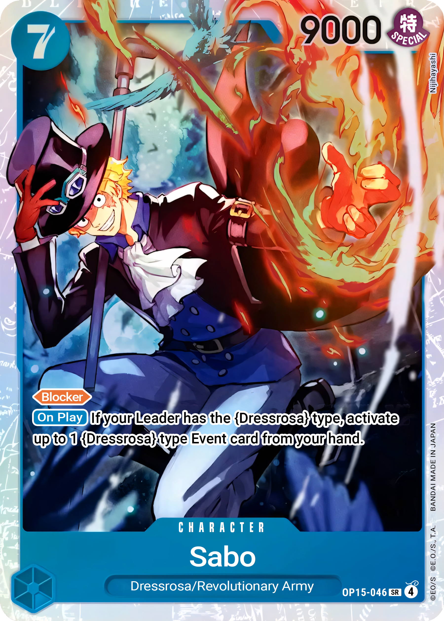 Sabo OP15-046 (Adventure on Kami's Island)  - Foil