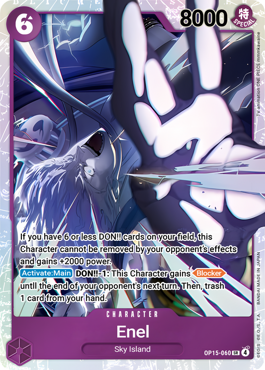 Enel OP15-060 (Adventure on Kami's Island)  - Foil
