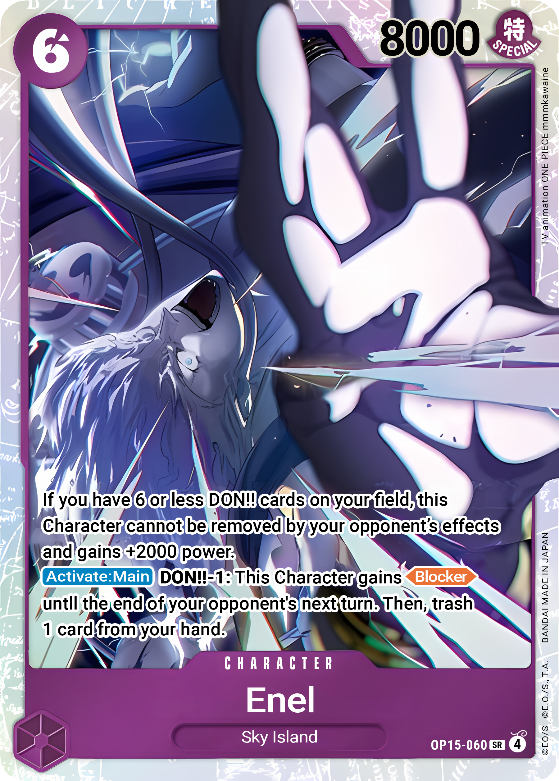 Enel OP15-060 (Adventure on Kami's Island)  - Foil