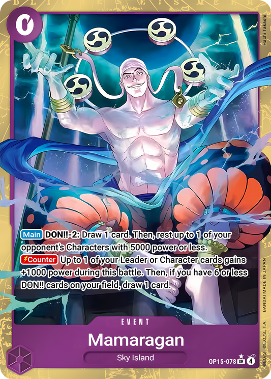 Mamaragan OP15-078 (Adventure on Kami's Island)  - Alternate Art Foil