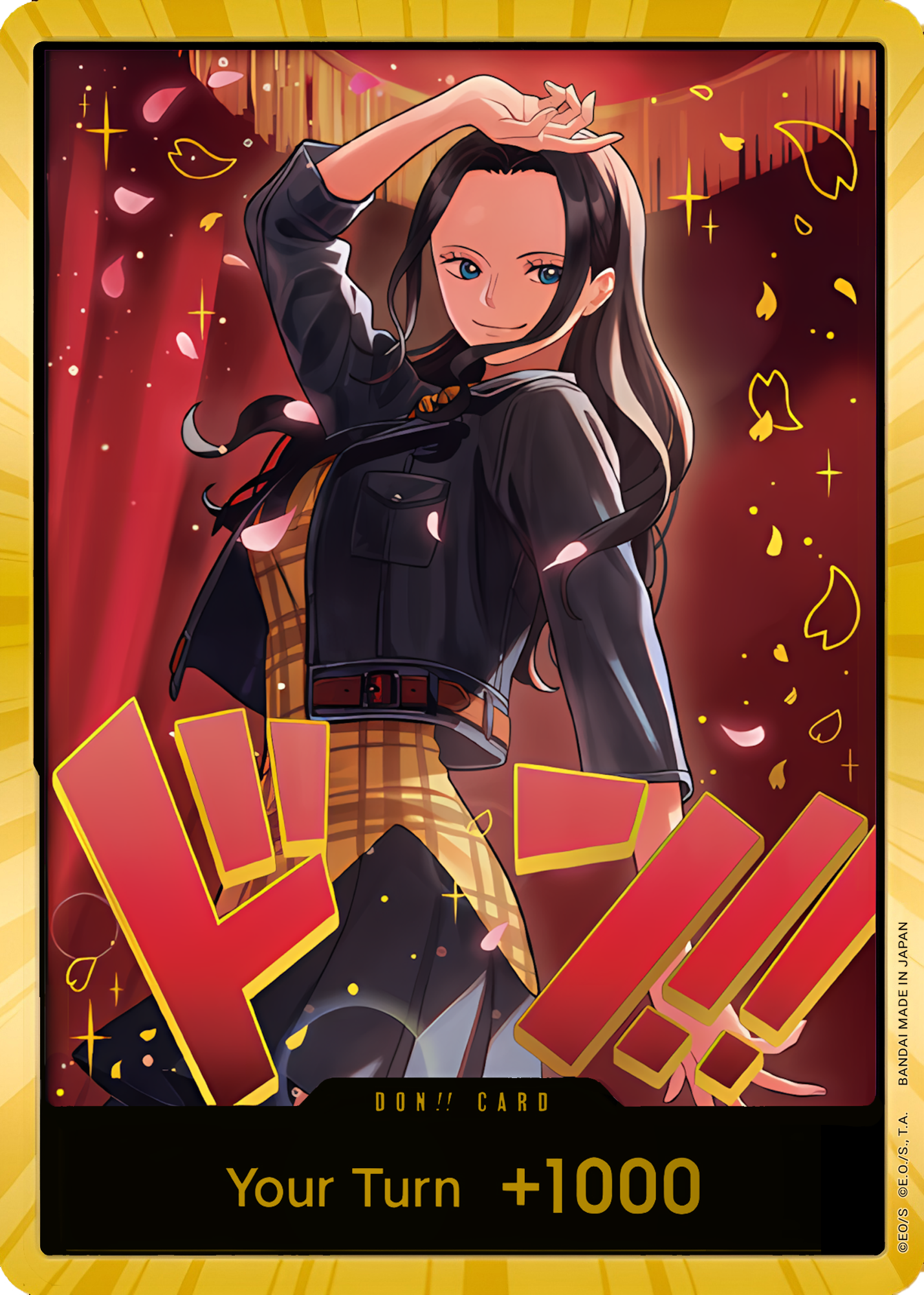 DON!! Nico Robin (Gold)  (Extra Booster: One Piece Heroines Edition)  - Foil