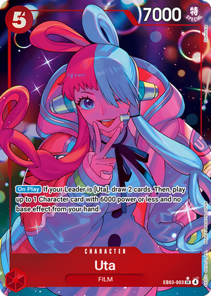 Uta EB03-003 (Extra Booster: One Piece Heroines Edition) - Alternate A