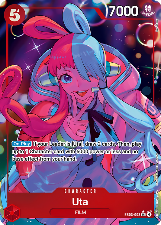 Uta EB03-003 (Extra Booster: One Piece Heroines Edition)  - Alternate Art Foil
