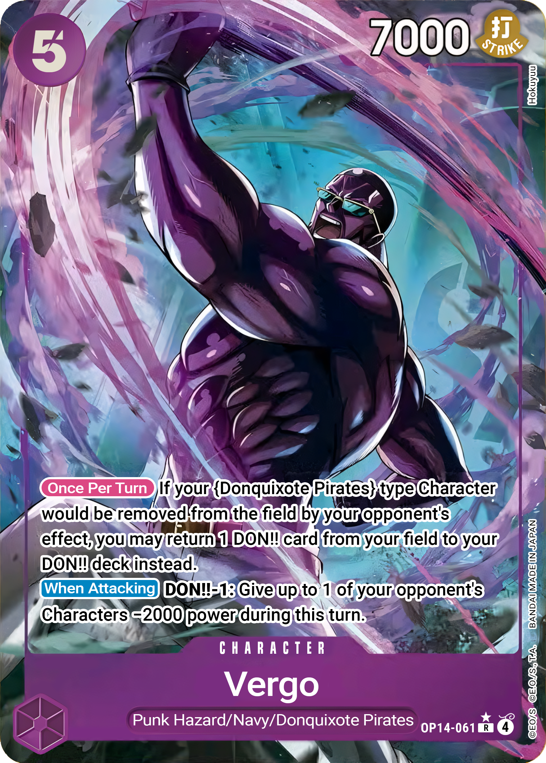 Vergo OP14-061 (The Azure Sea's Seven)  - Foil
