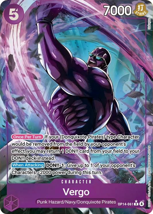 Vergo OP14-061 (The Azure Sea's Seven)  - Foil