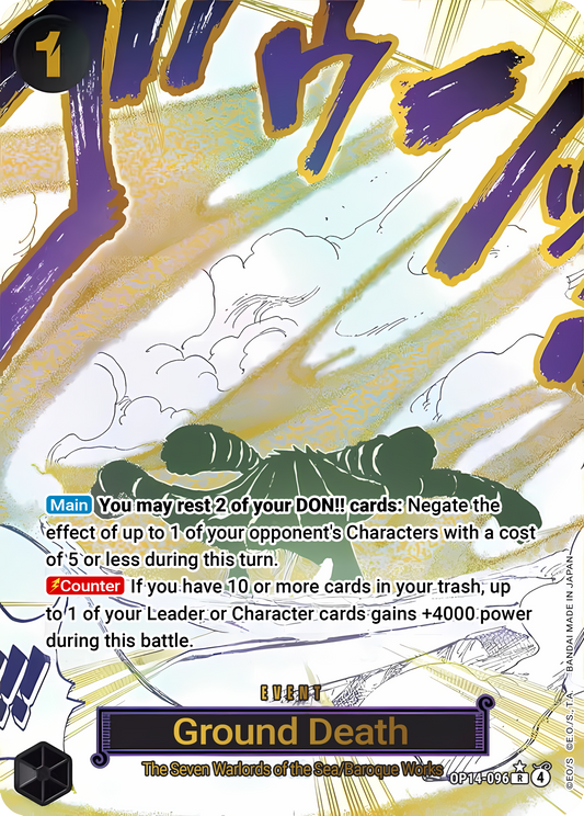 Ground Death OP14-096 ()  - Foil
