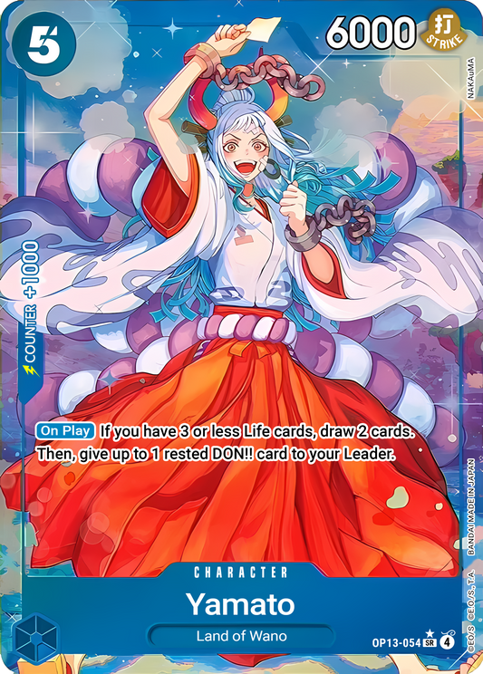 Yamato OP13-054 (Carrying On His Will)  - Alternate Art Foil