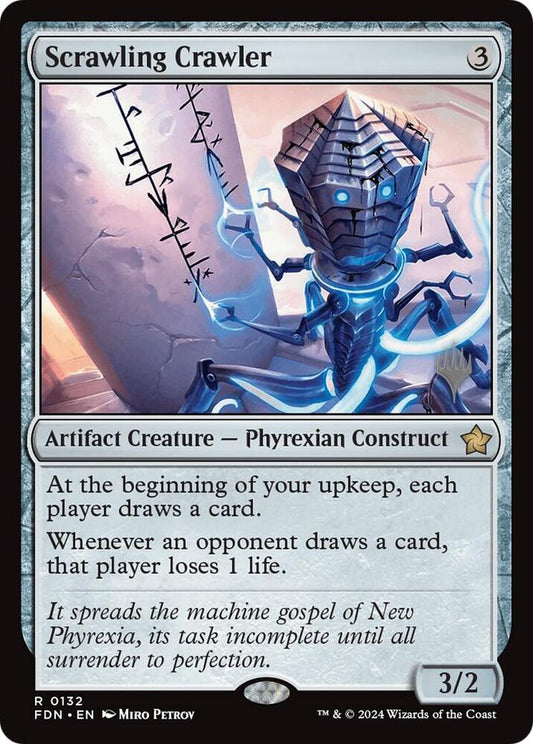 Scrawling Crawler 132 (Promo Pack: Lorwyn Eclipsed) 