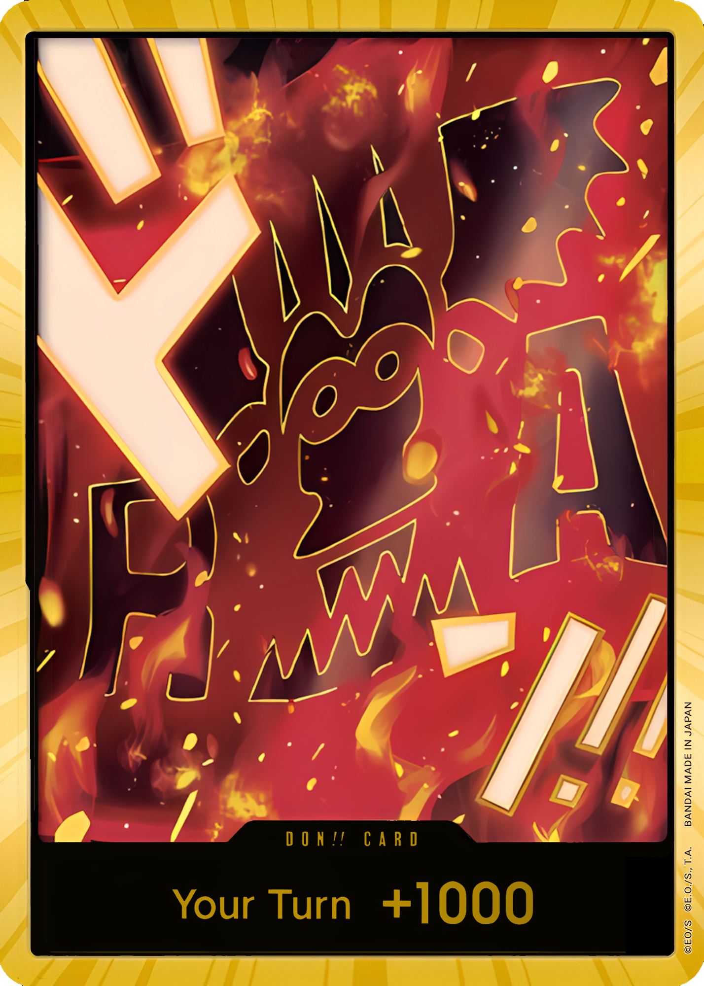 DON!! Dragon (Gold)  (Premium Booster -The Best- Vol. 2)  - Foil