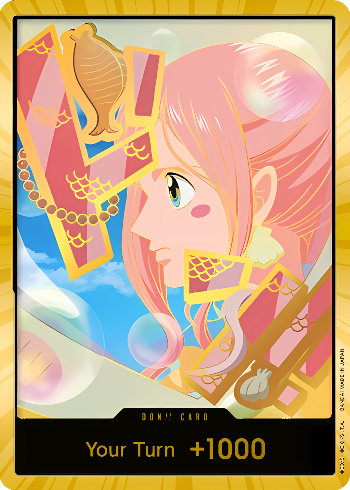 DON!! Shirahoshi (Gold)  (Premium Booster -The Best- Vol. 2)  - Foil
