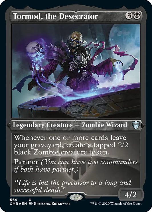 Tormod, the Desecrator 569 (Commander Legends)  - Etched Foil
