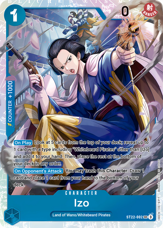 Izo ST22-002 (Starter Deck 22: Ace & Newgate)  - Foil