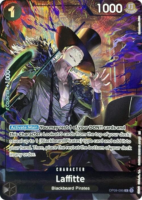 Laffitte (PCC Vol.4) OP09-095 (One Piece Promotion Cards)  - Alternate Art Foil