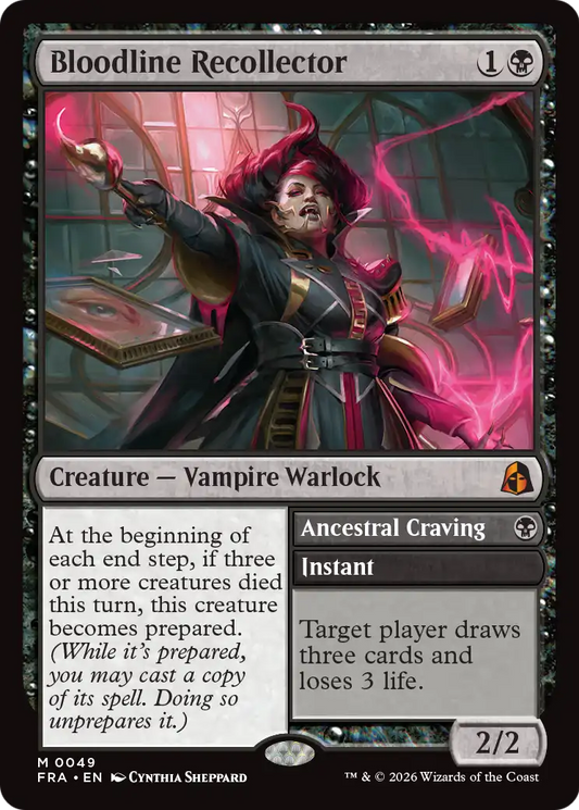 Bloodline Recollector // Ancestral Craving 49 (Reality Fracture)  - Foil