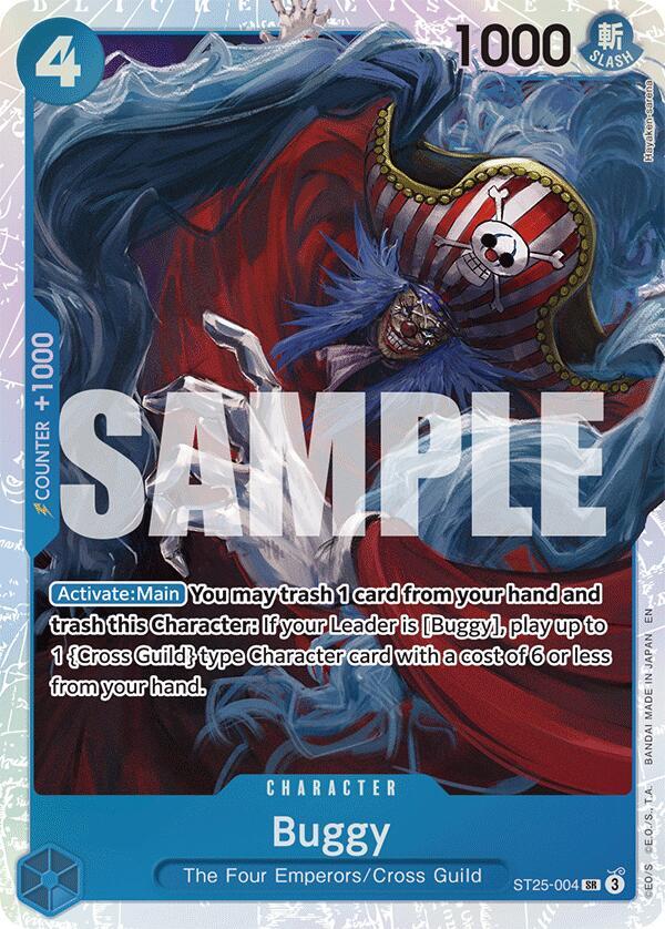 Buggy ST25-004 (Starter Deck 25: BLUE Buggy)  - Foil