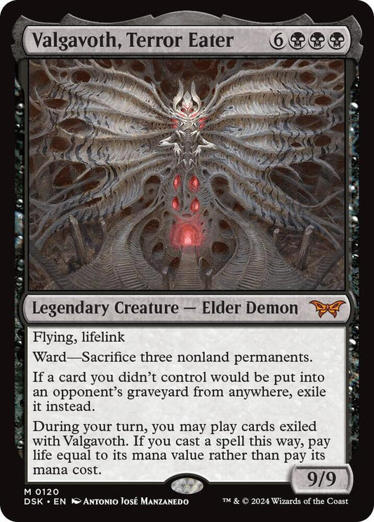 Valgavoth, Terror Eater 120 (Duskmourn: House of Horror)  - Foil