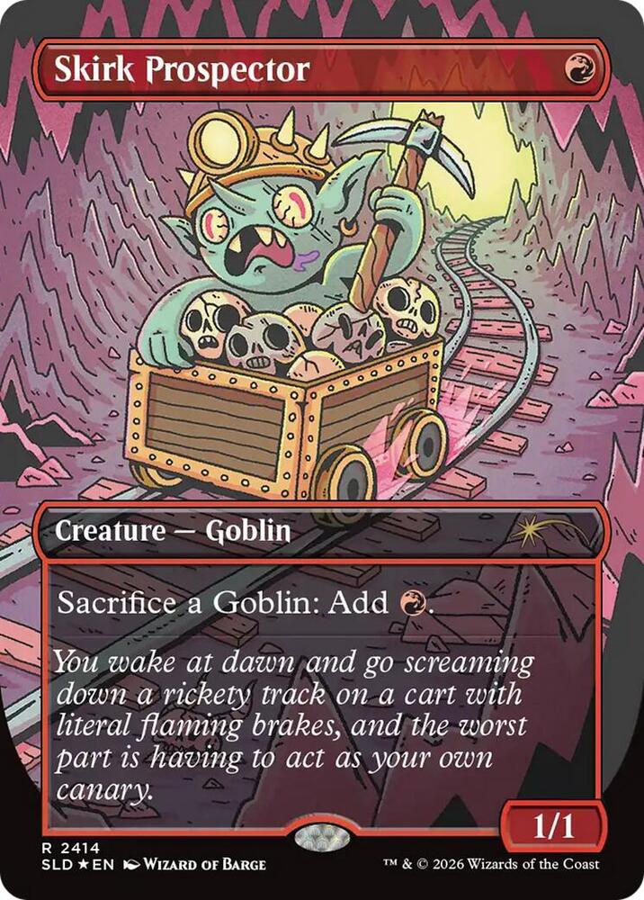 Skirk Prospector 2414 (Secret Lair Drop Series)  - Borderless Foil