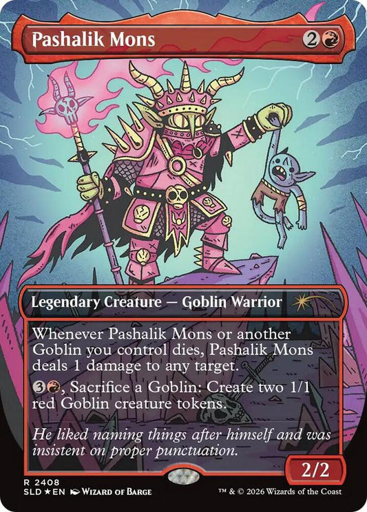 Pashalik Mons 2408 (Secret Lair Drop Series)  - Borderless Foil