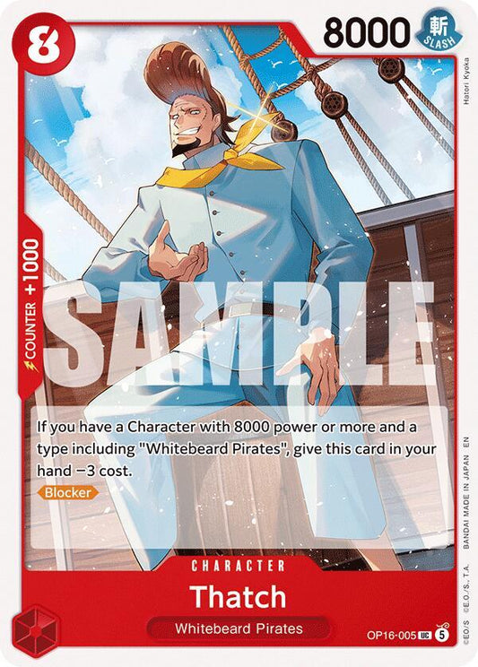 Thatch OP16-005 (The Time of Battle) 